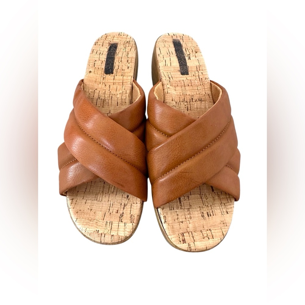 Korks by Kork-Ease Faithe Platform Wedge Sandal Size 9M